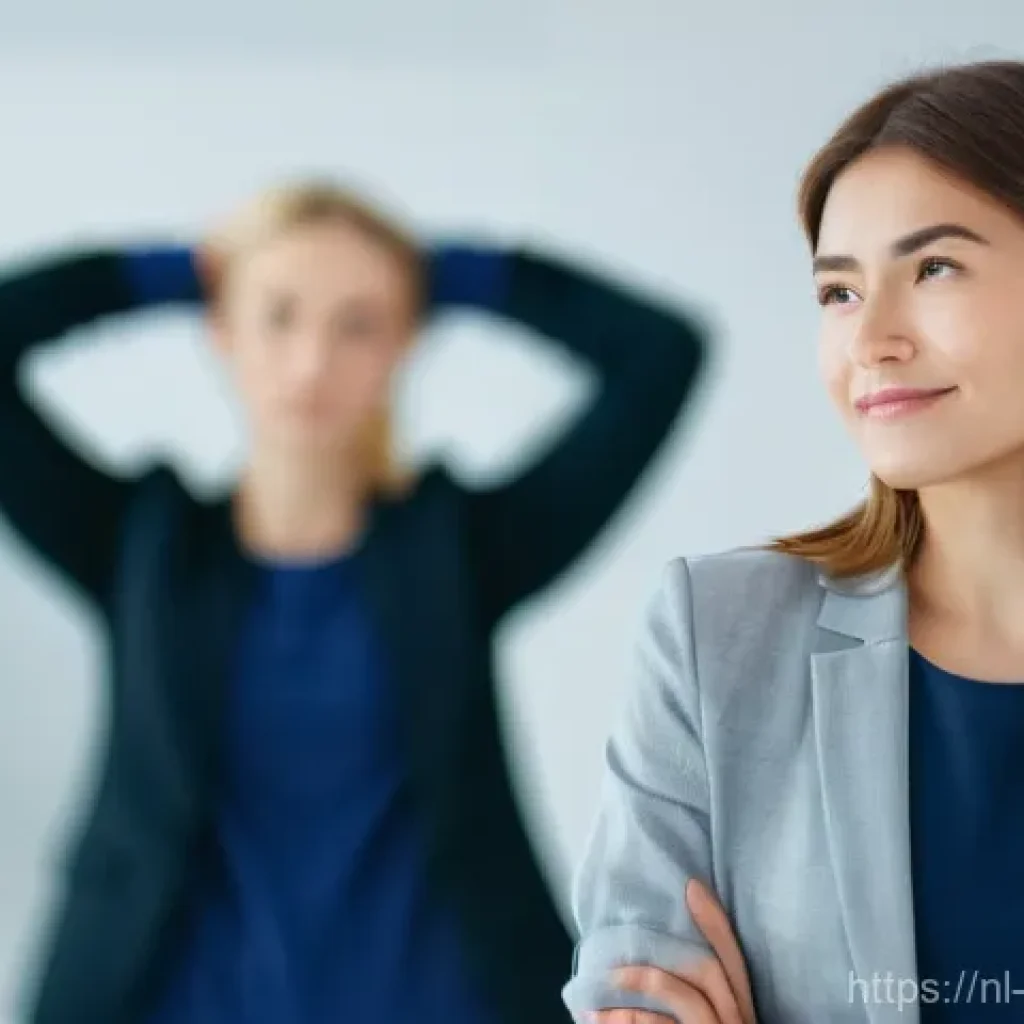 진정성을 위한 건강한 경계 설정 - **Image Prompt: The Empowered 'No'**
    *   **Description:** A young woman, appearing calm and self...