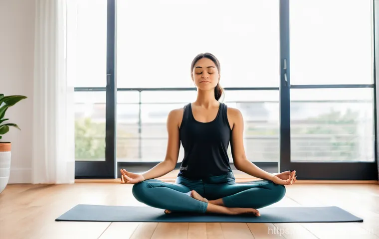 진정성을 위한 건강한 경계 설정 - **Image Prompt: Digital Serenity & Recharge**
    *   **Description:** A person, gender-neutral, is ...